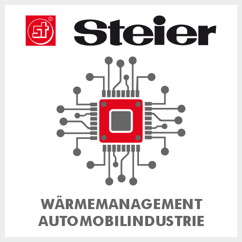 Logo Steier Selbstklebetechnik, Wärmemanagement Automobilindustrie