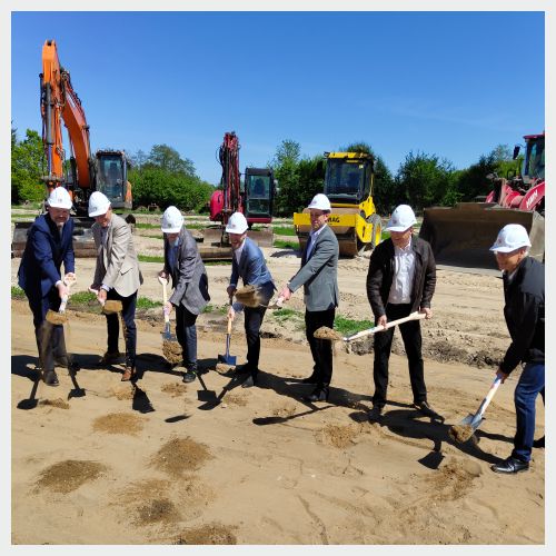 Foto Steier Spatenstich für nachhaltigen Neubau am 13.05.2025