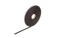 rolls of EPDM foam rubber, black, 4 mm thick 10 m : 12 mm