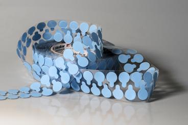 CLEVER: Reinacrylat-Klebepunkte / selbstklebende Formstanzteile, hochtransparent, 15 mm Ø 