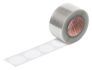 Foliensiegel, transparent, ohne Aufdruck, 35 mm Ø 