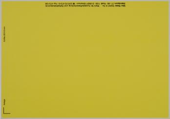 yellow fabric labels for laser printing; supplied in packs of 50 sheets 10 x 20 mm, 252 Etiketten/Bg.