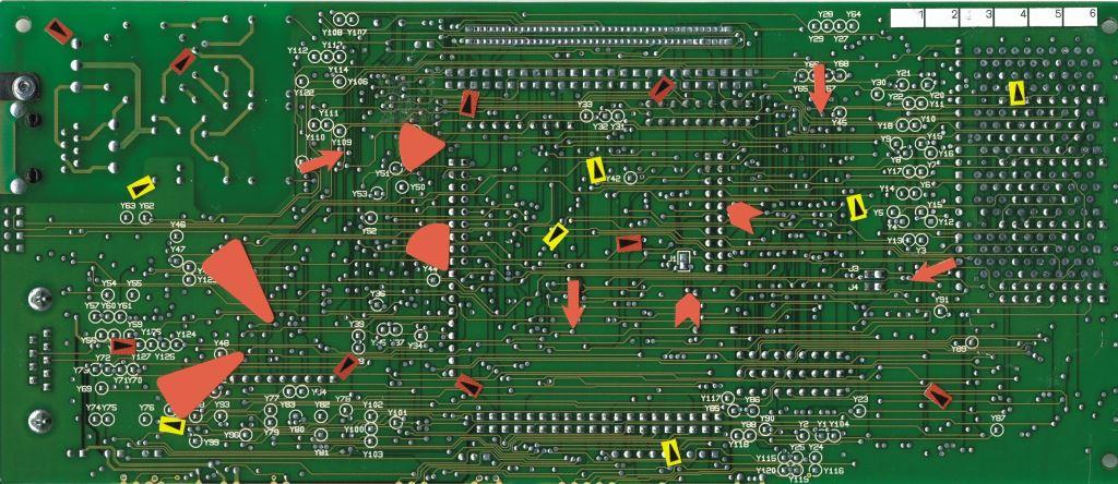 Steierform | red Mini Arrows for fault markings of PCBs, 5 x 3 mm ...